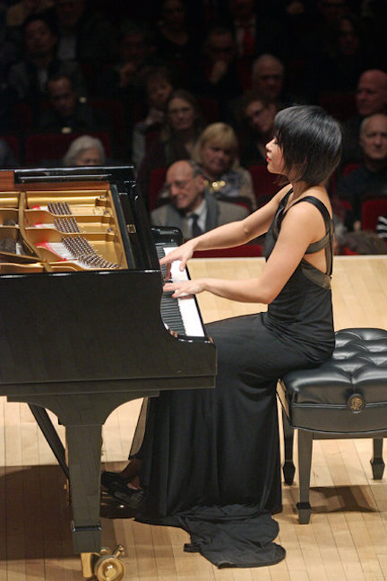 Yuja Wang at Carnegie Hall CR Hiroyuki Ito NYT