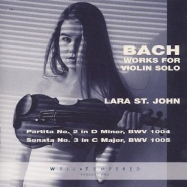 Lara St. John Bach breasts